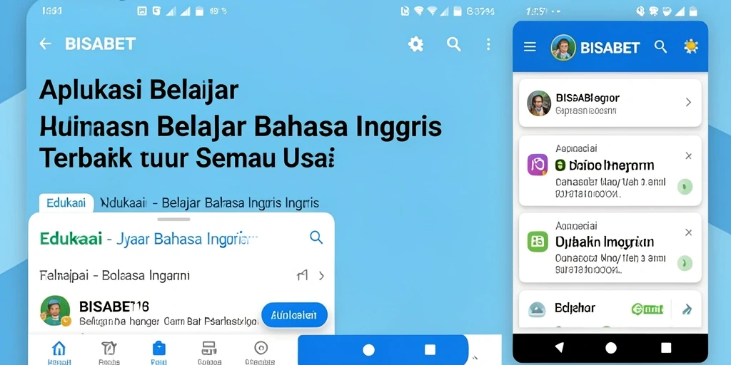 Tampilan antarmuka BISABET yang ramah pengguna dan intuitif.