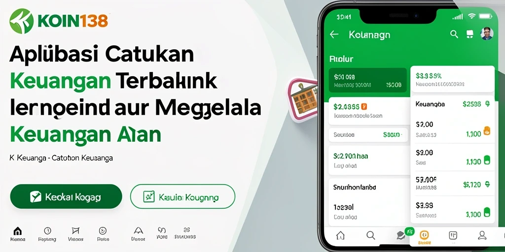 Antarmuka KOIN138 yang user-friendly untuk Catatan Keuangan.